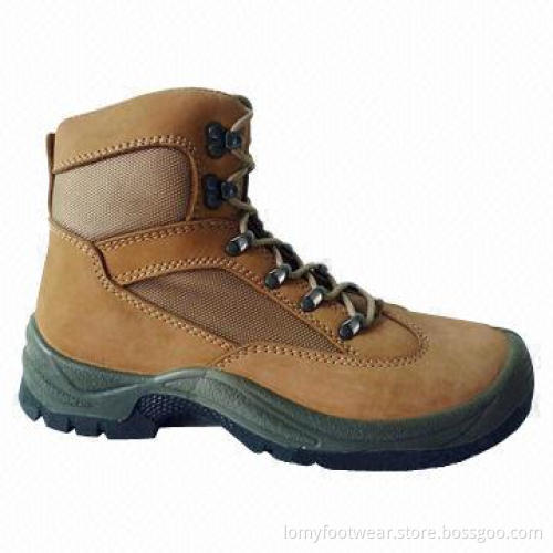 Safety Boots, Made of Nubuck Leather and PU Sole, Size of 36 to 48# S1, SB, S1P, S3